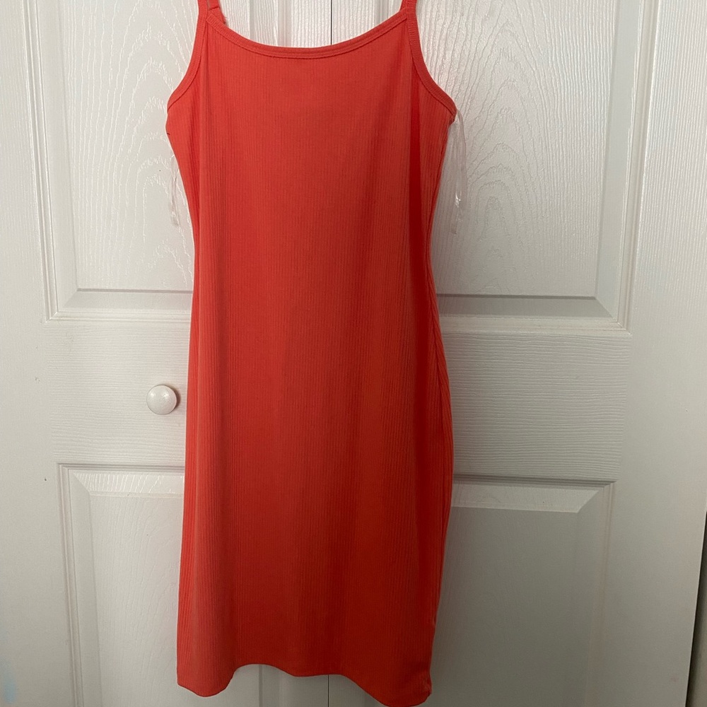 Fashion Nova Cami Mini Dress- Coral | size M |